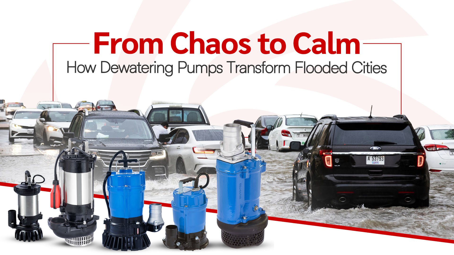 How Dewatering Pumps Transform Flooded Cities