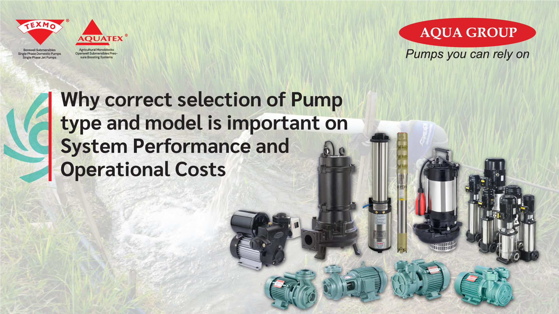 Why Correct Selection of Pump Type and Model Is Crucial for System Performance and Operational  Costs